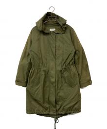 BARNEYS NEWYORK（バーニーズ・ニューヨーク）の古着「ダウンライナー付フーデッドコート」｜グリーン