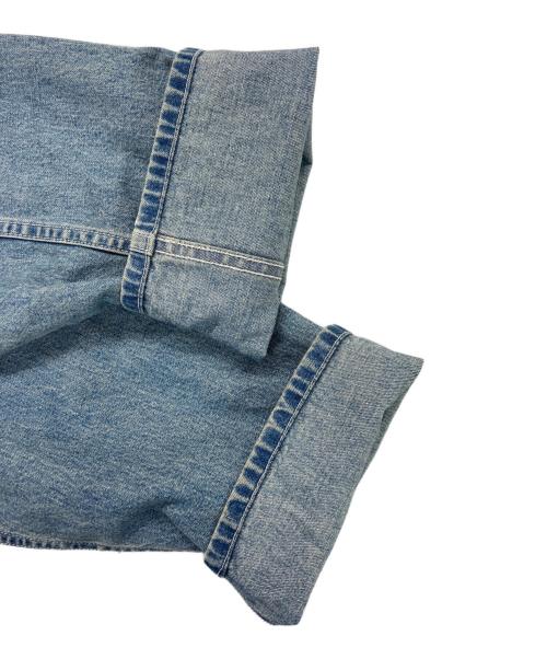 CELINE（セリーヌ）CELINE (セリーヌ) デニムプルオーバーシャツ スカイブルー サイズ:Sの古着・服飾アイテム