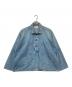 CELINE（セリーヌ）の古着「デニムプルオーバーシャツ」｜スカイブルー
