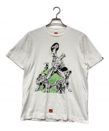 A BATHING APE×MARVEL（ア ベイシング エイプ×マーベル）の古着「マーベルコラボtシャツ」｜ホワイト