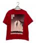 stussy（ステューシー）の古着「コラボプリントTシャツ」｜レッド