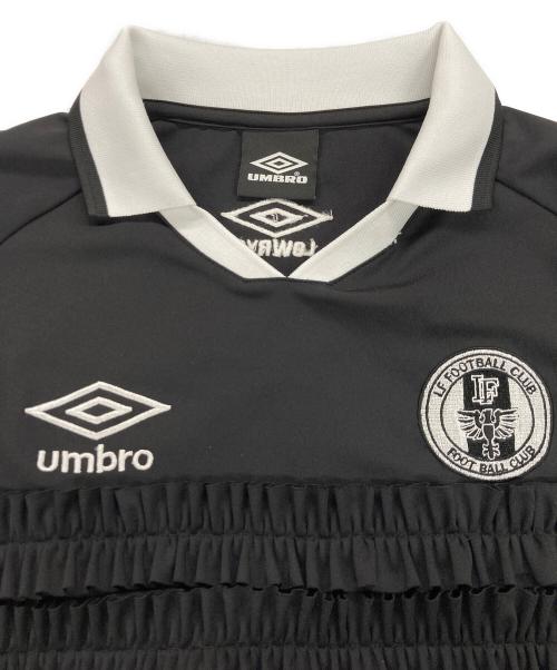 UMBRO（アンブロ）UMBRO (アンブロ) LOWRYS FARM (ローリーズファーム) ゲームシャツワンピース ブラック サイズ:Fの古着・服飾アイテム