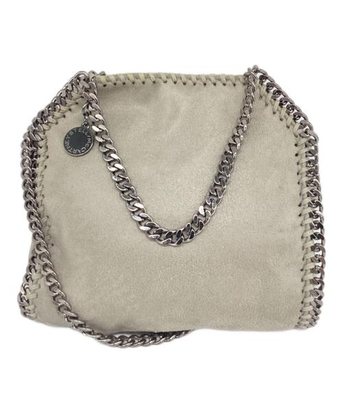 STELLA McCARTNEY（ステラマッカートニー）STELLA McCARTNEY (ステラマッカートニー) ファラベラ タイニー トートバッグ ベージュの古着・服飾アイテム