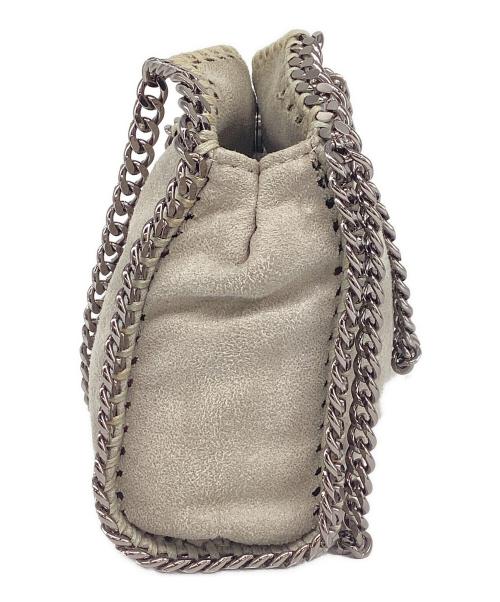 STELLA McCARTNEY（ステラマッカートニー）STELLA McCARTNEY (ステラマッカートニー) ファラベラ タイニー トートバッグ ベージュの古着・服飾アイテム