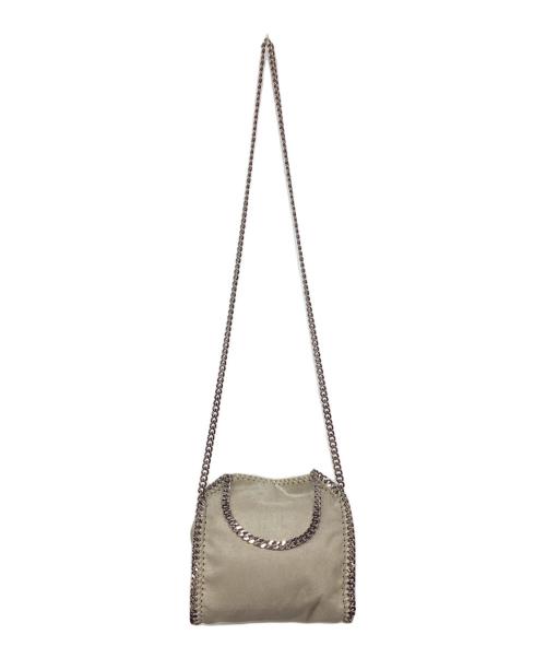 STELLA McCARTNEY（ステラマッカートニー）STELLA McCARTNEY (ステラマッカートニー) ファラベラ タイニー トートバッグ ベージュの古着・服飾アイテム