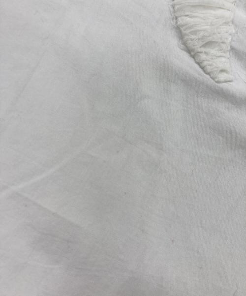 BEARDSLEY（ビアズリー）BEARDSLEY (ビアズリー) ワイドブラウス ホワイト サイズ:Fの古着・服飾アイテム