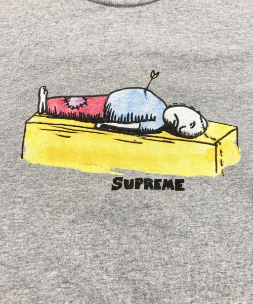 SUPREME（シュプリーム）SUPREME (シュプリーム) neilblender arrow L/S tee/ロングスリーブTシャツ グレー サイズ:Mの古着・服飾アイテム