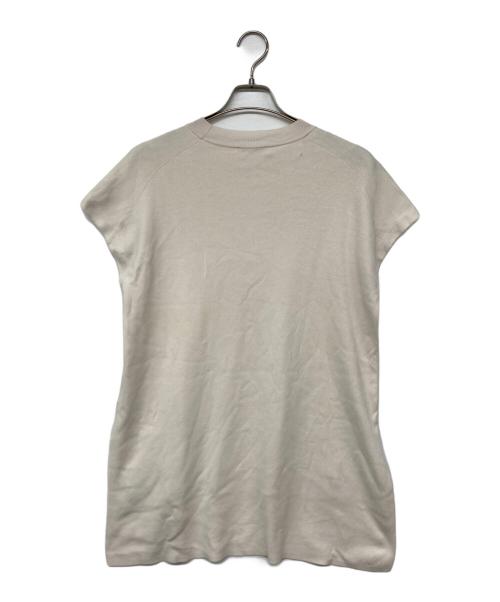 ATON（エイトン）ATON (エイトン) モックネックタンクトップ ベージュ サイズ:2の古着・服飾アイテム