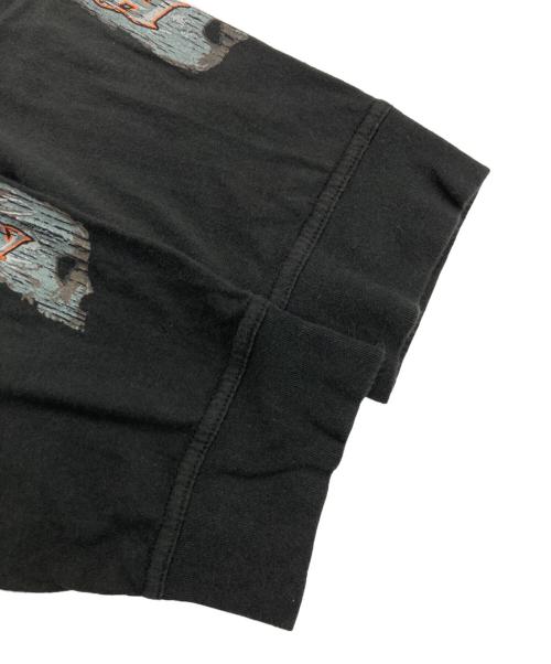 HARLEY-DAVIDSON（ハーレーダビッドソン）HARLEY-DAVIDSON (ハーレーダビッドソン) プリントカットソー ブラック サイズ:XLの古着・服飾アイテム