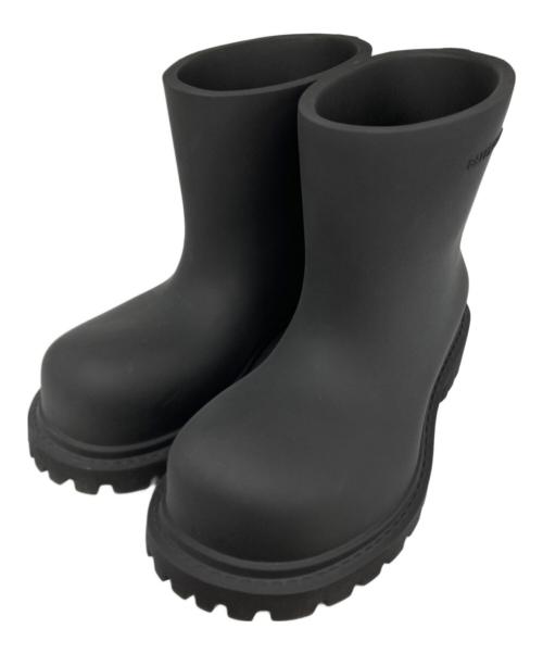 BALENCIAGA（バレンシアガ）BALENCIAGA (バレンシアガ) ステロイドラバーブーツ ブラック サイズ:44の古着・服飾アイテム
