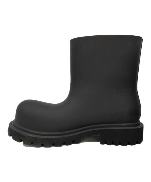 BALENCIAGA（バレンシアガ）BALENCIAGA (バレンシアガ) ステロイドラバーブーツ ブラック サイズ:44の古着・服飾アイテム