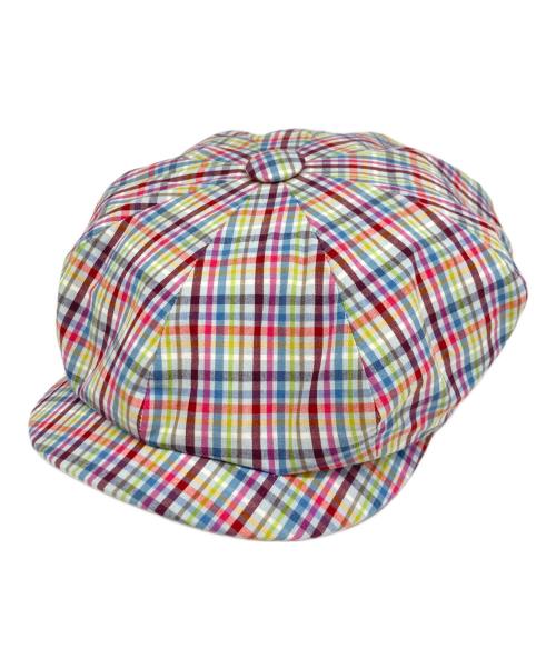 LOCK&CO.HATTERS（ロックオンハッターズ）LOCK&CO.HATTERS (ロックオンハッターズ) キャスケット マルチカラー サイズ:7 5/8の古着・服飾アイテム