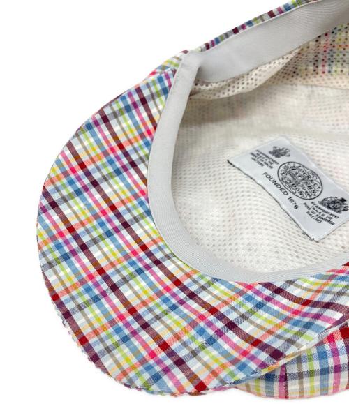 LOCK&CO.HATTERS（ロックオンハッターズ）LOCK&CO.HATTERS (ロックオンハッターズ) キャスケット マルチカラー サイズ:7 5/8の古着・服飾アイテム