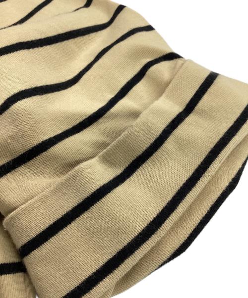 LAUREN RALPH LAUREN（ローレンラルフローレン）LAUREN RALPH LAUREN (ローレンラルフローレン) ボーダーカットソー ベージュ サイズ:XXLの古着・服飾アイテム