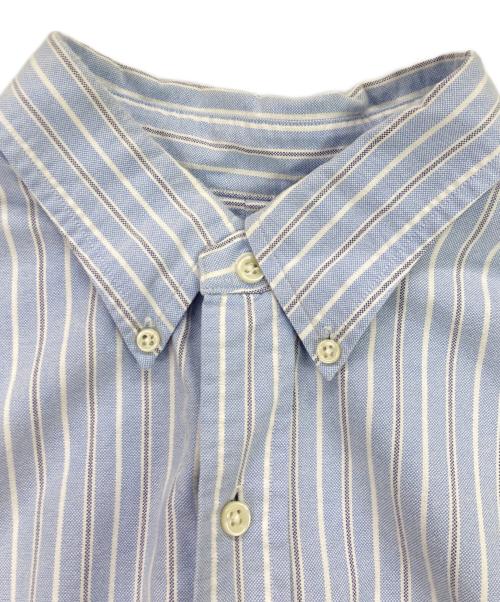 POLO RALPH LAUREN（ポロ・ラルフローレン）POLO RALPH LAUREN (ポロ・ラルフローレン) ストライプシャツ ブルー サイズ:XLの古着・服飾アイテム
