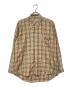 Burberry's（バーバリーズ）の古着「ノヴァBDチェックシャツ」｜ベージュ