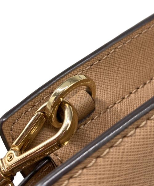 MICHAEL KORS（マイケル・コース）MICHAEL KORS (マイケルコース) SELMA MD MESSENGER ブラウンの古着・服飾アイテム