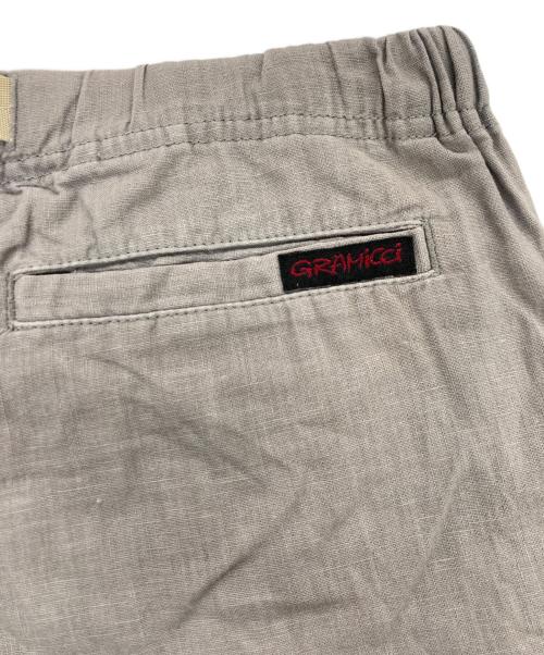 GRAMICCI（グラミチ）GRAMICCI (グラミチ) リネン混ハーフパンツ グレー サイズ:Sの古着・服飾アイテム