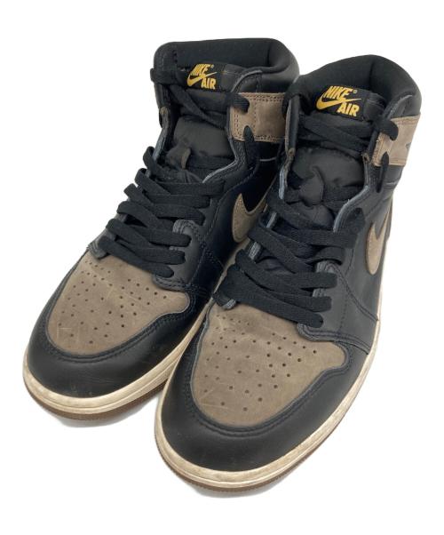 NIKE（ナイキ）NIKE (ナイキ) Air Jordan 1 Retro High OG ブラウン×ブラック サイズ:27.5の古着・服飾アイテム