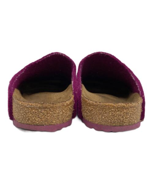 BIRKENSTOCK（ビルケンシュトック）BIRKENSTOCK (ビルケンシュトック) ウールボストン パープル サイズ:22.5の古着・服飾アイテム