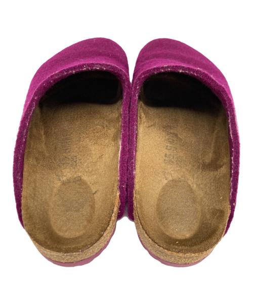 BIRKENSTOCK（ビルケンシュトック）BIRKENSTOCK (ビルケンシュトック) ウールボストン パープル サイズ:22.5の古着・服飾アイテム