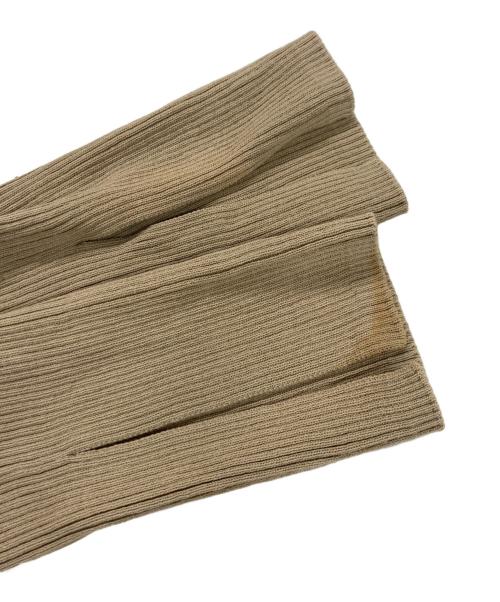 HER LIP TO（ハーリップトゥ）HER LIP TO (ハーリップトゥ) All Day Long Ribbed Knit Set/セットワンピース ベージュ サイズ:Sの古着・服飾アイテム