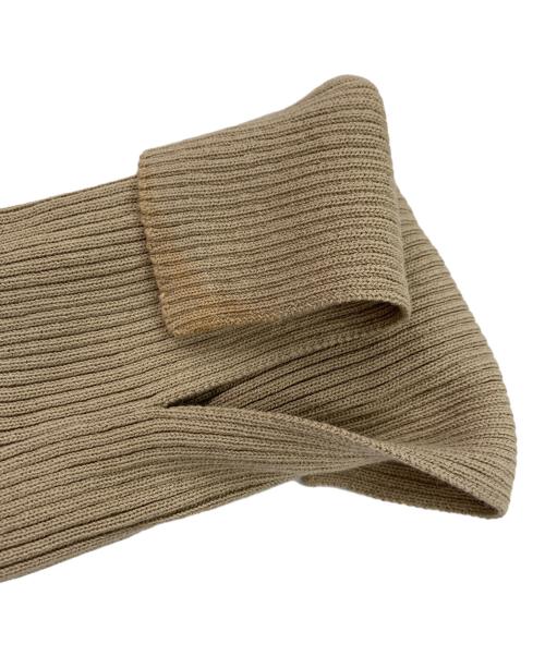 HER LIP TO（ハーリップトゥ）HER LIP TO (ハーリップトゥ) All Day Long Ribbed Knit Set/セットワンピース ベージュ サイズ:Sの古着・服飾アイテム