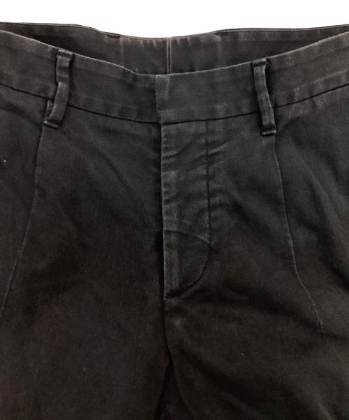 GUCCI（グッチ）GUCCI (グッチ) タックパンツ ブラック サイズ:50の古着・服飾アイテム