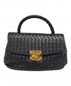 BOTTEGA VENETAボッテガベネタ）の古着「ハンドバッグ」｜ブラック