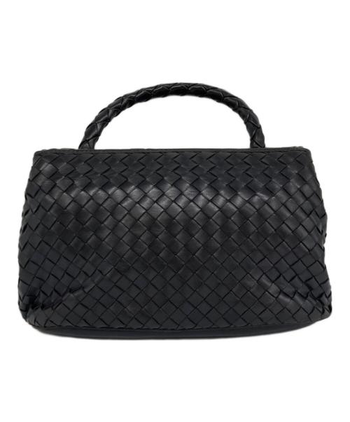 BOTTEGA VENETA（ボッテガベネタ）BOTTEGA VENETA (ボッテガベネタ) ハンドバッグ ブラックの古着・服飾アイテム