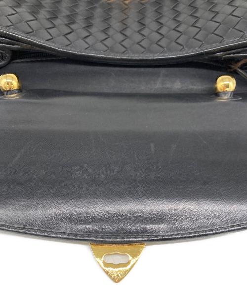 BOTTEGA VENETA（ボッテガベネタ）BOTTEGA VENETA (ボッテガベネタ) ハンドバッグ ブラックの古着・服飾アイテム