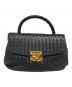BOTTEGA VENETA（ボッテガベネタ）の古着「ハンドバッグ」｜ブラック