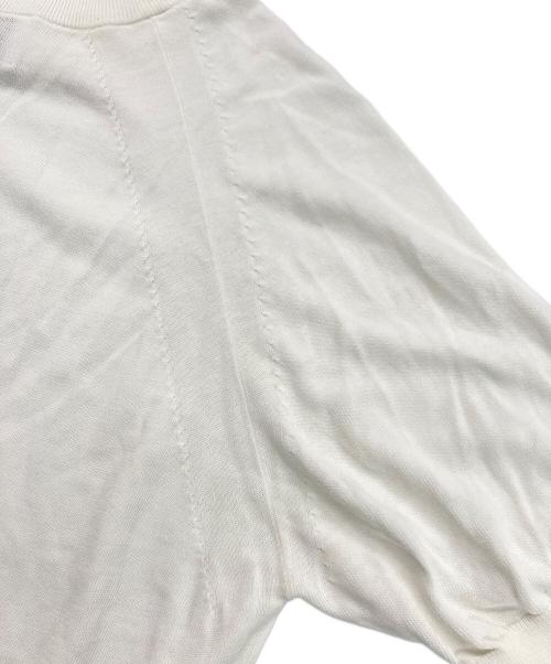 Spick and Span（スピックアンドスパン）Spick and Span (スピックアンドスパン) ICECOTTON ハーフスリーブプルオーバー ホワイト サイズ:記載なしの古着・服飾アイテム