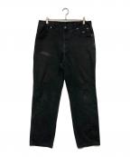 HARLEY-DAVIDSONハーレーダビッドソン）の古着「デニムパンツ」｜ブラック