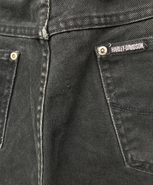 HARLEY-DAVIDSON（ハーレーダビッドソン）HARLEY-DAVIDSON (ハーレーダビッドソン) デニムパンツ ブラック サイズ:38/32の古着・服飾アイテム