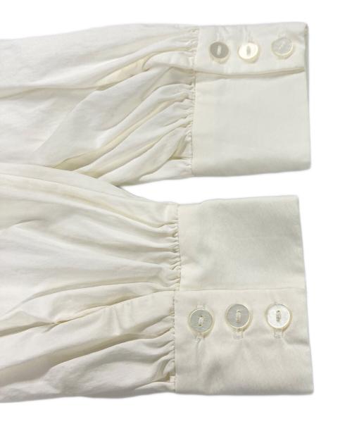 eimy istoire（エイミーイストワール）eimy istoire (エイミーイストワール) ボリュームティアードミニワンピース ホワイト サイズ:Fの古着・服飾アイテム