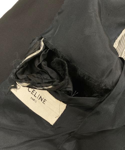 CELINE（セリーヌ）CELINE (セリーヌ) レクタングル2Bジャケット ブラック サイズ:46の古着・服飾アイテム