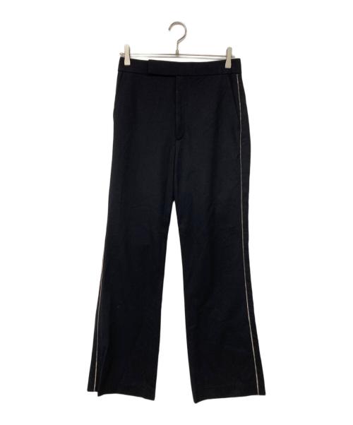 HELMUT LANG（ヘルムートラング）HELMUT LANG (ヘルムートラング) サイドジップデザインパンツ ブラック サイズ:4の古着・服飾アイテム