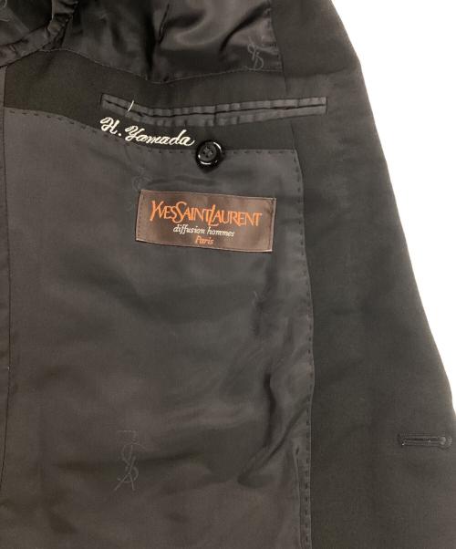 Yves Saint Laurent（イヴサンローラン）Yves Saint Laurent (イヴサンローラン) テーラードジャケット ブラック サイズ:C94-W80-T180の古着・服飾アイテム