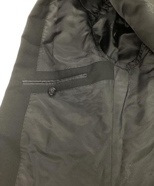 Yves Saint Laurent（イヴサンローラン）Yves Saint Laurent (イヴサンローラン) テーラードジャケット ブラック サイズ:C94-W80-T180の古着・服飾アイテム