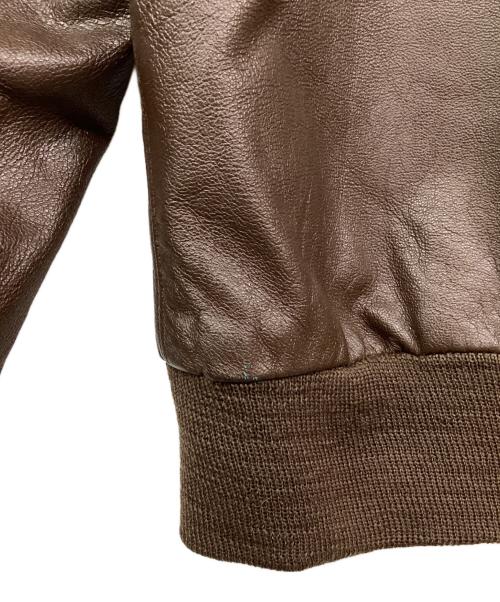 US ARMY（ユーエスアーミー）US ARMY (ユーエスアーミー) A-2フライトジャケット ブラウン サイズ:36の古着・服飾アイテム