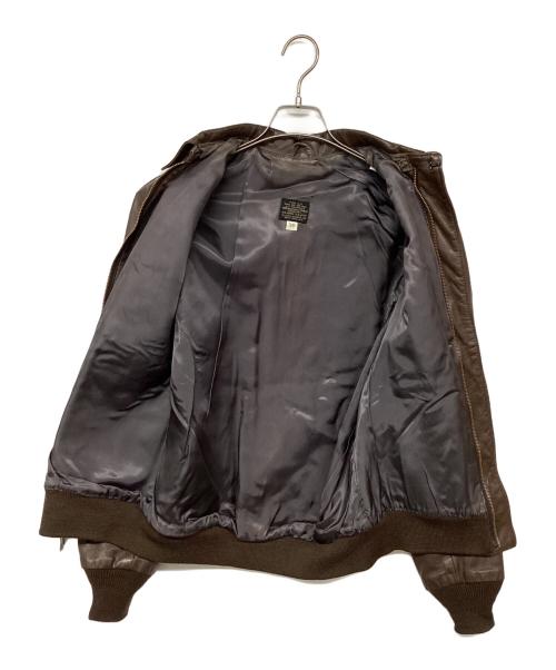 US ARMY（ユーエスアーミー）US ARMY (ユーエスアーミー) A-2フライトジャケット ブラウン サイズ:36の古着・服飾アイテム
