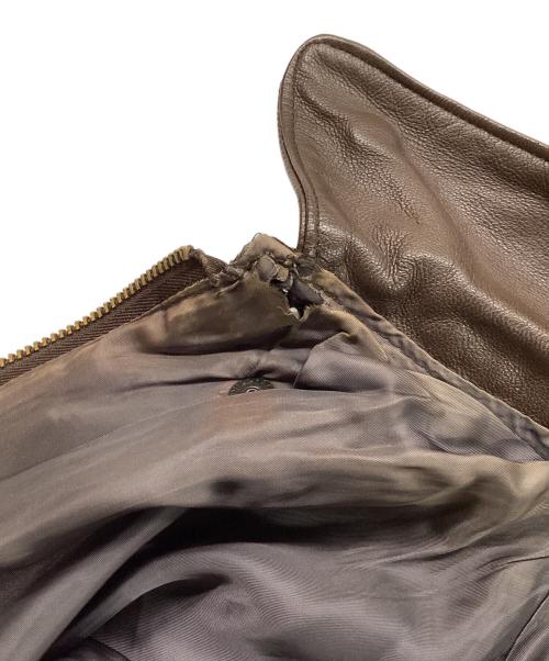 US ARMY（ユーエスアーミー）US ARMY (ユーエスアーミー) A-2フライトジャケット ブラウン サイズ:36の古着・服飾アイテム