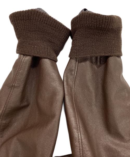 US ARMY（ユーエスアーミー）US ARMY (ユーエスアーミー) A-2フライトジャケット ブラウン サイズ:36の古着・服飾アイテム