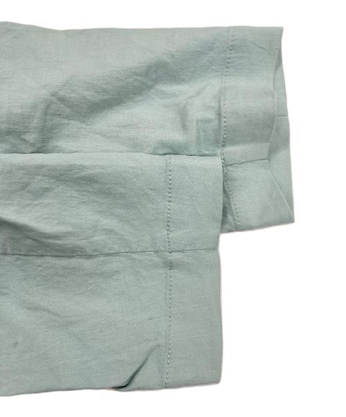 UNTITLED（アンタイトル）UNTITLED (アンタイトル) FABRICA ノーカラージャケット ブルー サイズ:１の古着・服飾アイテム