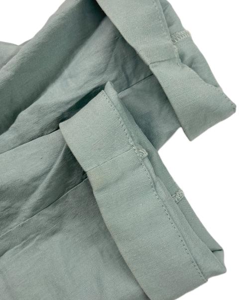 UNTITLED（アンタイトル）UNTITLED (アンタイトル) FABRICA ノーカラージャケット ブルー サイズ:１の古着・服飾アイテム