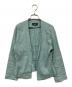 UNTITLED（アンタイトル）の古着「FABRICA ノーカラージャケット」｜ブルー