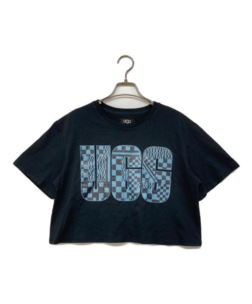 UGG（アグ）UGG (アグ) Thahlia Cropped Logo Tee ブラック サイズ:XS 未使用品の古着・服飾アイテム