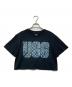 UGG（アグ）の古着「Thahlia Cropped Logo Tee」｜ブラック