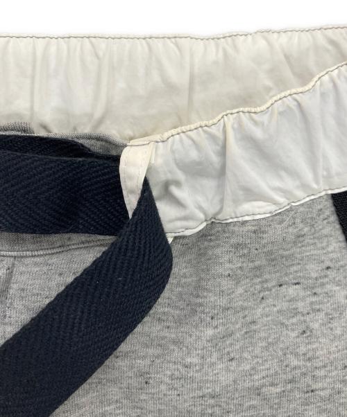 NIKE（ナイキ）NIKE (ナイキ) sacai (サカイ) フリース パンツ/スウェットパンツ グレー サイズ:Sの古着・服飾アイテム